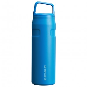 Azure Stanley IceFlow™ Bottle with Cap and Carry+ Lid | 24 OZ | SIHN53624
