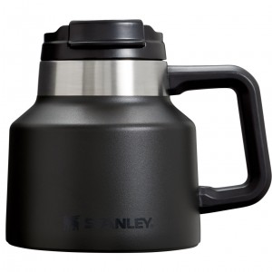 Black 2.0 Stanley Adventure Tough-To-Tip Admiral's Mug | 20oz | DHBR39620