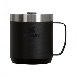 Black 2.0 Stanley Classic Legendary Camp Mug | 12 OZ | Travel Tumbler | NHJG58374
