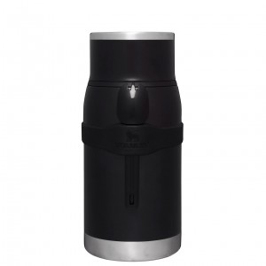 Black Glow Stanley Adventure To-Go Food Jar + Spork | 36 OZ | LDJZ42906