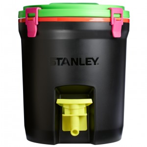 Black Neon Stanley Adventure Fast Flow 2 Gallon Water Jug | QAZM36874