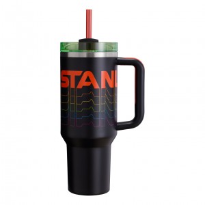 Black Reverb Stanley The Reverb Quencher H2.0 FlowState™ Tumbler | 40 oz | LONE04219