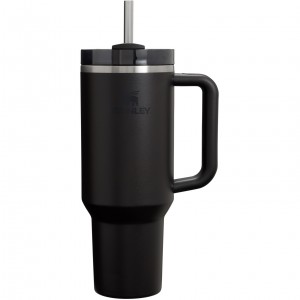 Black Stanley Adventure Quencher H2.0 Travel Tumbler | 40 oz | YBSD85016