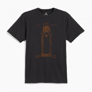 Black Stanley The Stanley Patent Essential Tee | HVLS89702