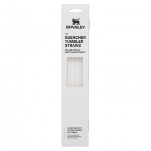 Clear Stanley Replacement Straw 4 Pack | 40 OZ Quencher Tumbler | SKIO07512