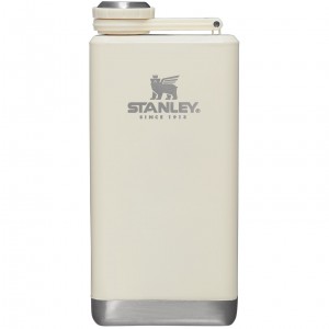 Cream Gloss Stanley Adventure Pre-Party Hip Flask | 8 OZ | APOZ72419