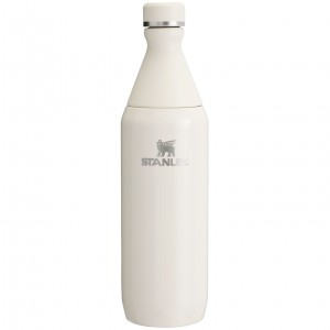 Cream Stanley All Day Slim Bottle | 20 OZ | AJNR46928