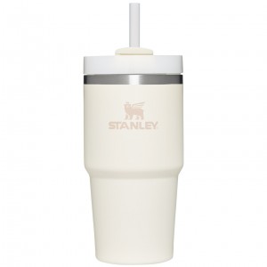 Cream Stanley Quencher H2.0 Travel Tumbler | 20 OZ | SOJZ43052