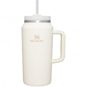 Cream Stanley The Quencher H2.0 FlowState™ Tumbler | 64 OZ | AFBC18697
