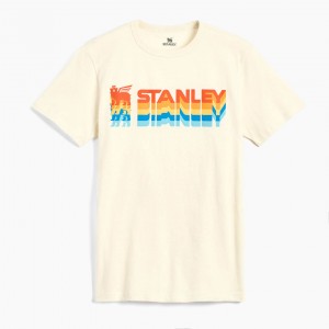 Cream Stanley The Stanley Reverb Essential Tee | JLTH02716
