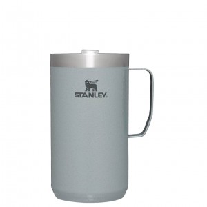 Hammertone Silver Stanley The Stay-Hot Camp Mug | 24 OZ | JGXW54826