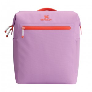 Lilac Stanley The All Day Madeleine Midi Cooler Backpack | 20 Can | 14.8 QT | 14.0 L | XJEV32890