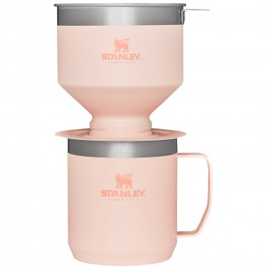 Limestone Stanley Classic Perfect-Brew Pour Over Set | Camp Coffee Maker | NAZD51734