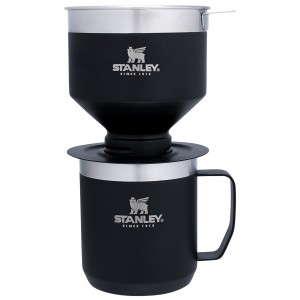 Matte Black Stanley Classic Perfect-Brew Pour Over Set | Camp Coffee Maker | GSDB87924