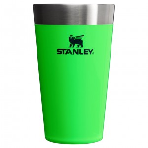 Neon Green Stanley The Neon Adventure Stacking Beer Pint | 16 OZ - Stanley Create | CTKY38420