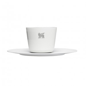 Pale Stone Stanley The DayBreak Demitasse Cup & Saucer | 2.2 OZ Espresso Cup | XGSC65907
