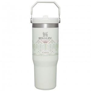Pale Stone Winterscape Stanley Winterscape IceFlow™ Flip Straw Tumbler | 30 OZ | KMDN14385