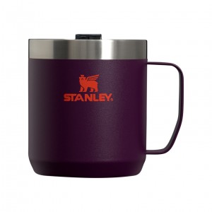 Plum Stanley Classic Legendary Camp Mug | 12 OZ | Travel Tumbler | PNHY32057