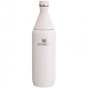 Rose Quartz Stanley All Day Slim Bottle | 34 OZ | BYFH93825