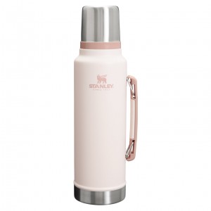 Rose Quartz Stanley Classic Legendary Vacuum Insulated Bottle | 1.5 QT | AIBU67129