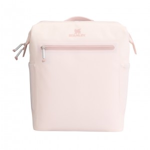 Rose Quartz Stanley The All Day Madeleine Midi Cooler Backpack | 20 Can | 14.8 QT | 14.0 L | ZYAB57423