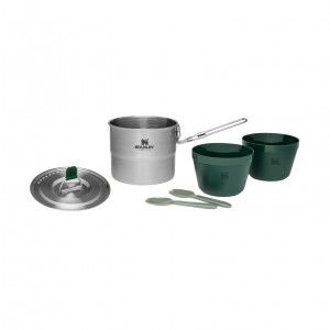 Stainless Steel Stanley Adventure Stainless Steel Cook Set For Two | 1.1 QT | NQZM05968
